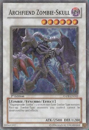 Archfiend Zombie-Skull [ANPR-EN042] Super Rare (ONLINE ORDER ONLY)