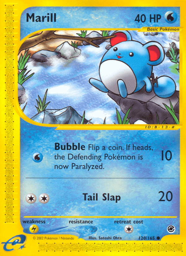 Marill (120/165) [Expedition: Base Set] (Online Only)