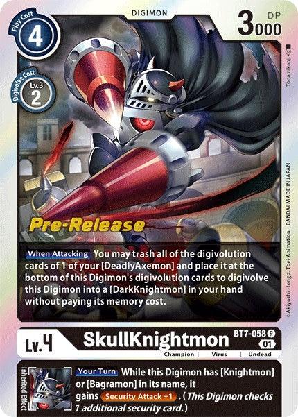 SkullKnightmon [BT7-058] [Next Adventure Pre-Release Cards] (ONLINE ORDER ONLY)