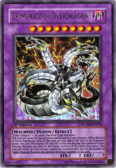 Chimeratech Overdragon [POTD-EN034] Ultra Rare (ONLINE ORDER ONLY)