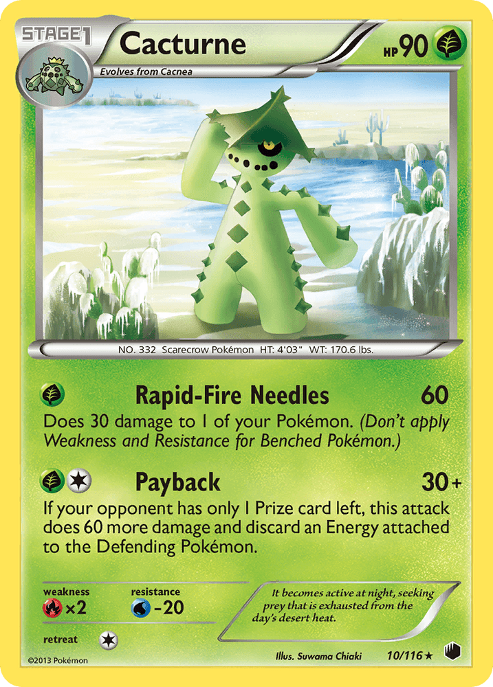 Cacturne (10/116) [Black & White: Plasma Freeze] (Online Only)