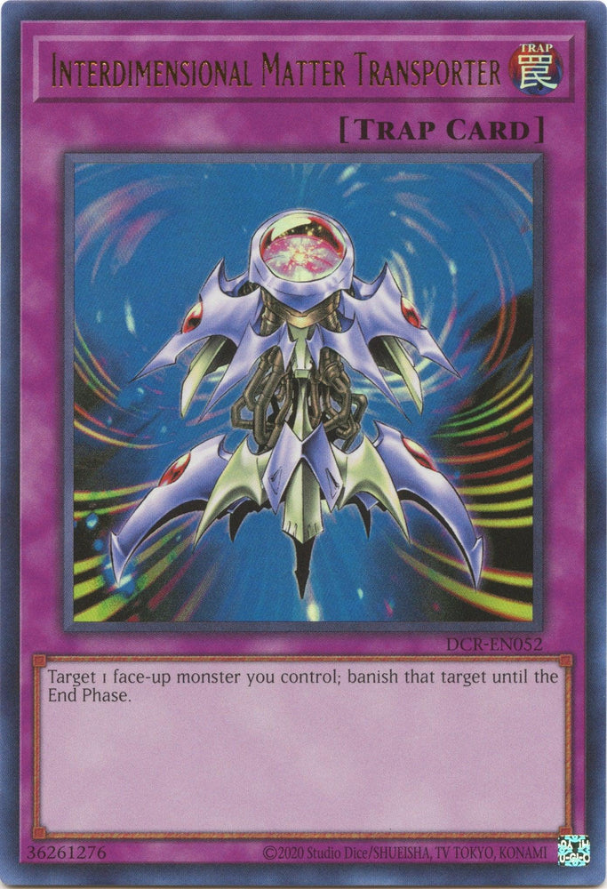 Interdimensional Matter Transporter (25th Anniversary) [DCR-EN052] Ultra Rare (ONLINE ORDER ONLY)
