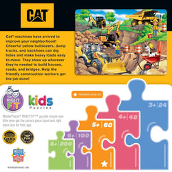 CAT - Day at the Quarry 60 Piece Jigsaw Puzzle (ONLINE ORDER ONLY)