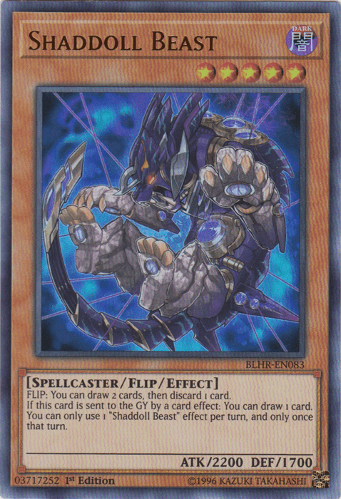 Shaddoll Beast [BLHR-EN083] Ultra Rare (ONLINE ORDER ONLY)
