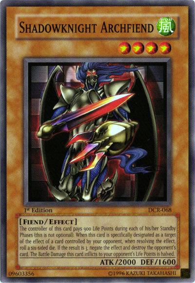 Shadowknight Archfiend [DCR-068] Common (ONLINE ORDER ONLY)