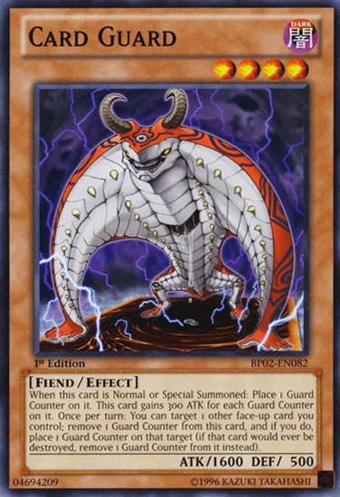 Card Guard [BP02-EN082] Mosaic Rare (ONLINE ORDER ONLY)