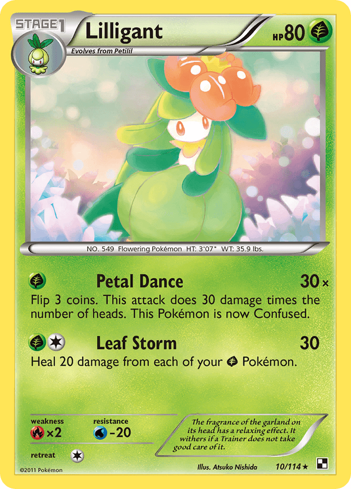 Lilligant (10/114) [Black & White: Base Set] (Online Only)