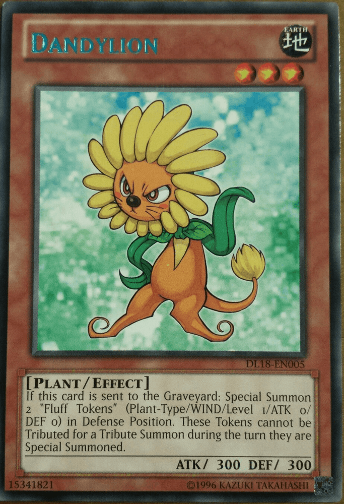 Dandylion (Green) [DL18-EN005] Rare (ONLINE ORDER ONLY)