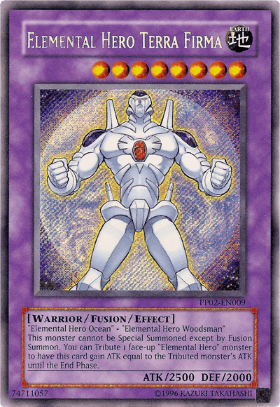 Elemental Hero Terra Firma [PP02-EN009] Secret Rare (ONLINE ORDER ONLY)