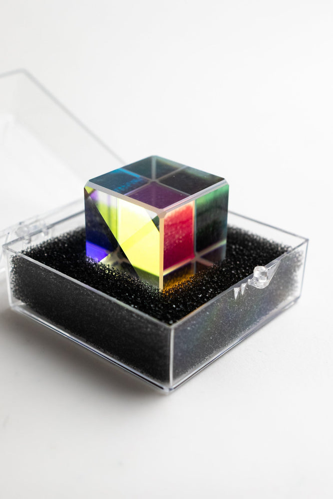 Beam Splitter Dichroic Glass X-Cube (ONLINE ORDER ONLY)