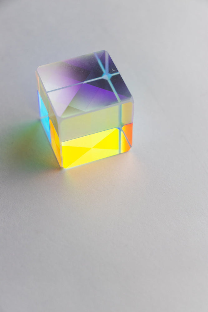 Beam Splitter Dichroic Glass X-Cube (ONLINE ORDER ONLY)