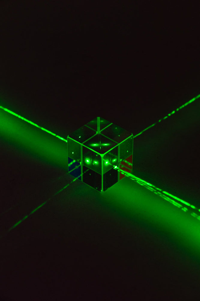 Beam Splitter Dichroic Glass X-Cube (ONLINE ORDER ONLY)