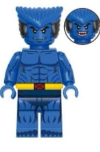 Blue Mutant Scholar Custom Minifig (Online Only)
