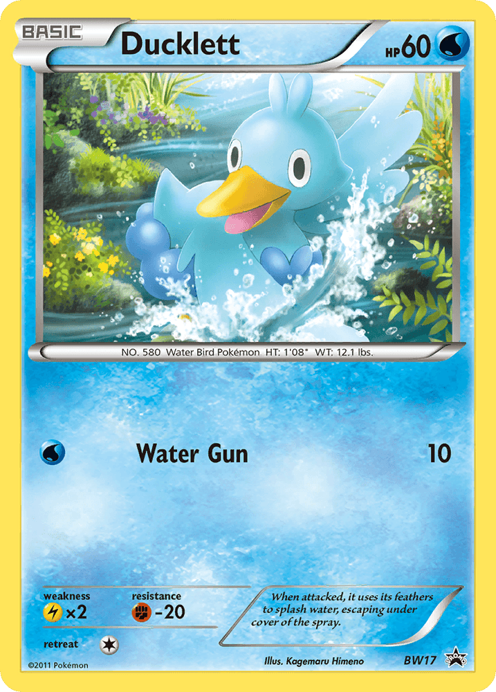Ducklett (BW17) [Black & White: Black Star Promos] (Online Only)