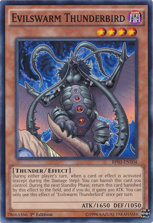 Evilswarm Thunderbird [BP03-EN104] Common (ONLINE ORDER ONLY)