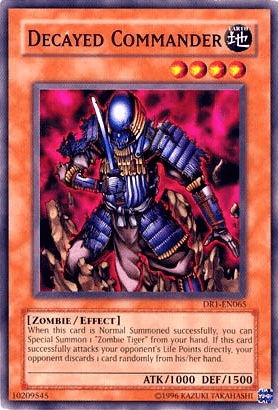 Decayed Commander [DR1-EN065] Common (ONLINE ORDER ONLY)