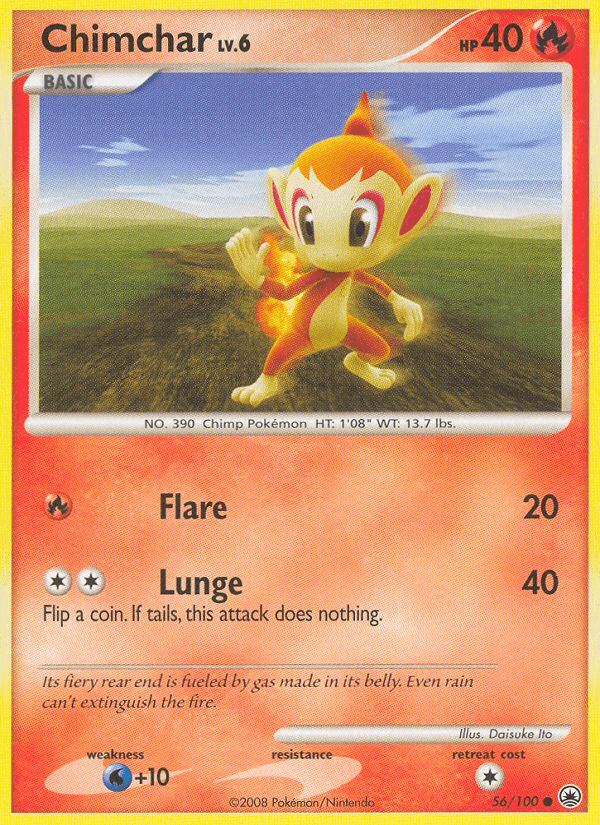 Chimchar (56/100) [Diamond & Pearl: Majestic Dawn] (Online Only)
