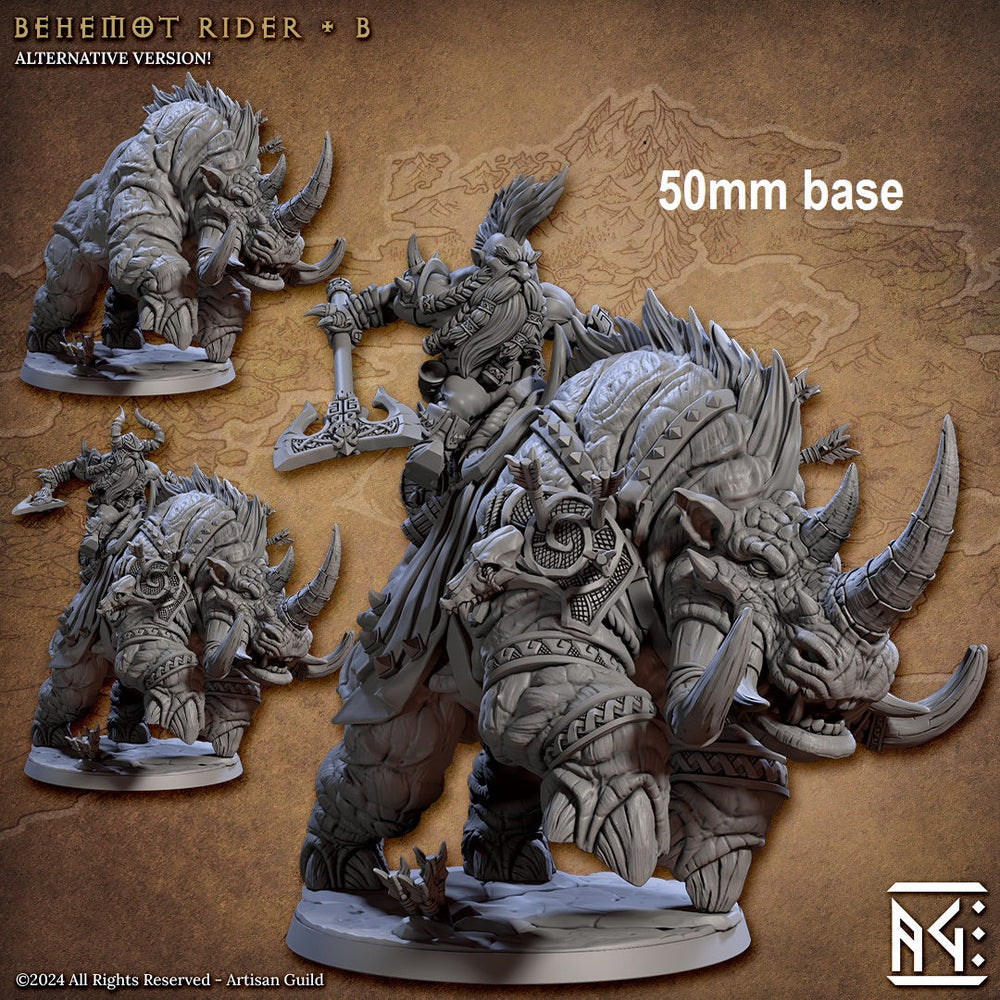 Behemot Rider (Base Sculpt B) (Online Only)