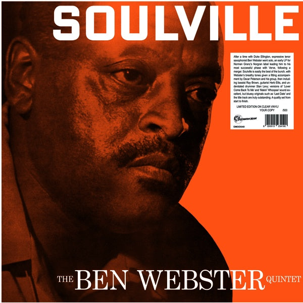 BEN WEBSTER QUINTET - Soulville [Vinyl] (ONLINE ORDER ONLY)