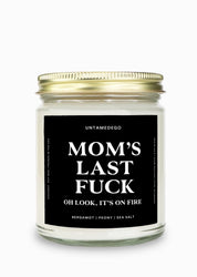 Mom's Last Fuck Gold Top Candle (ONLINE ORDER ONLY)