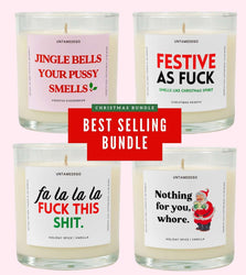 Best Selling Chrismas Glass Candle Bundle (ONLINE ORDER ONLY)