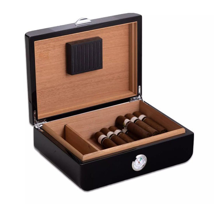 Bey-Berk Dylan Cigar Humidor (Online Order Only)