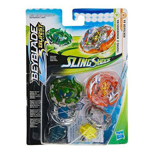 Beyblade Burst Turbo Slingshock Dual Pack - Choose your Beyblade (Online Order Only)