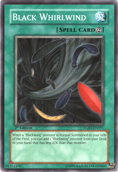 Black Whirlwind [RGBT-EN051] Common (ONLINE ORDER ONLY)