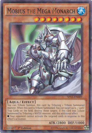 Mobius the Mega Monarch [SP15-EN009] Shatterfoil Rare (ONLINE ORDER ONLY)