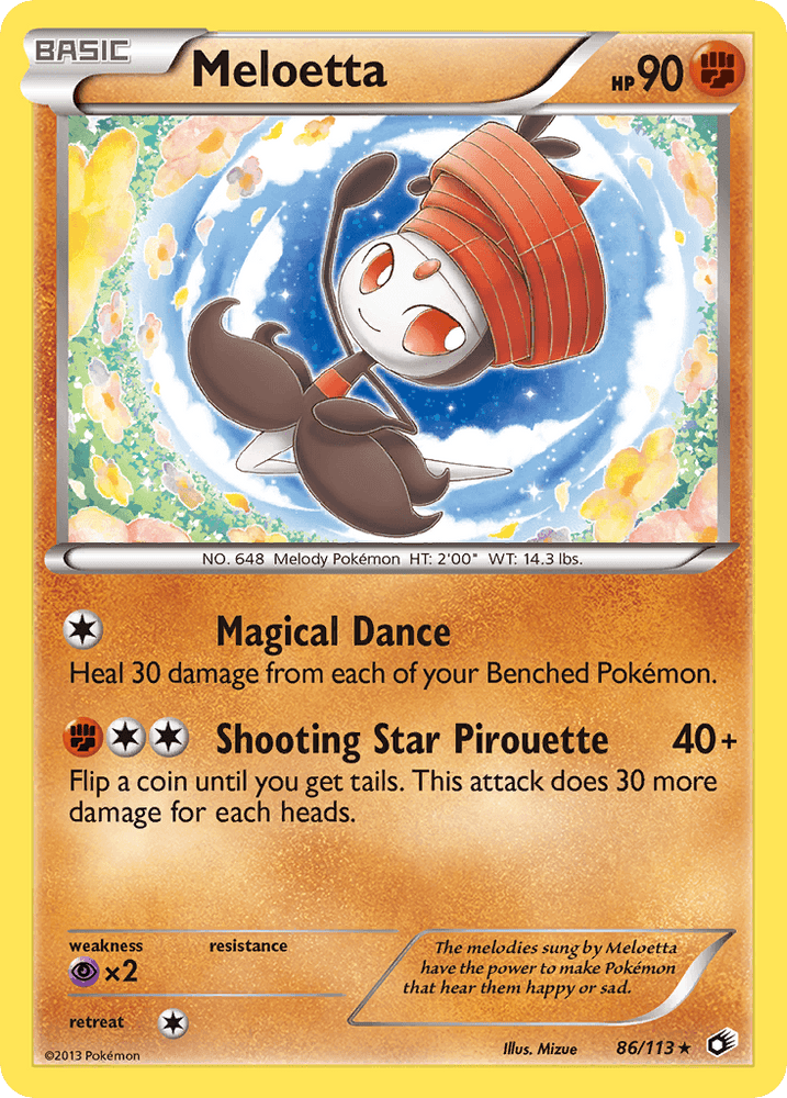 Meloetta (86/113) [Black & White: Legendary Treasures] (Online Only)