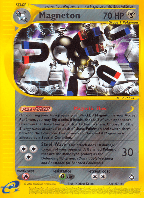 Magneton (22/147) [Aquapolis] (Online Only)