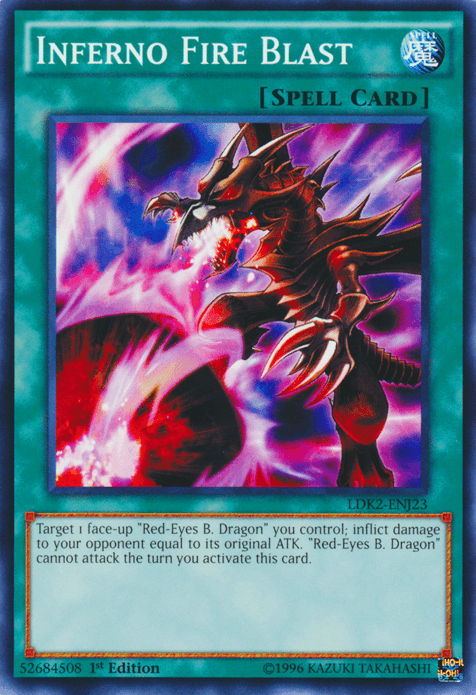 Inferno Fire Blast [LDK2-ENJ23] Common (ONLINE ORDER ONLY)
