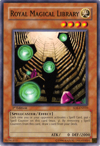 Royal Magical Library [SD6-EN010] Common (ONLINE ORDER ONLY)
