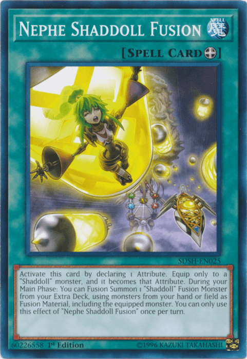 Nephe Shaddoll Fusion [SDSH-EN025] Common (ONLINE ORDER ONLY)