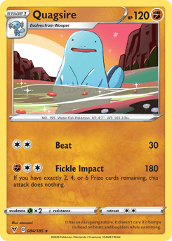 Quagsire (084/185) [Sword & Shield: Vivid Voltage] (Online Only)