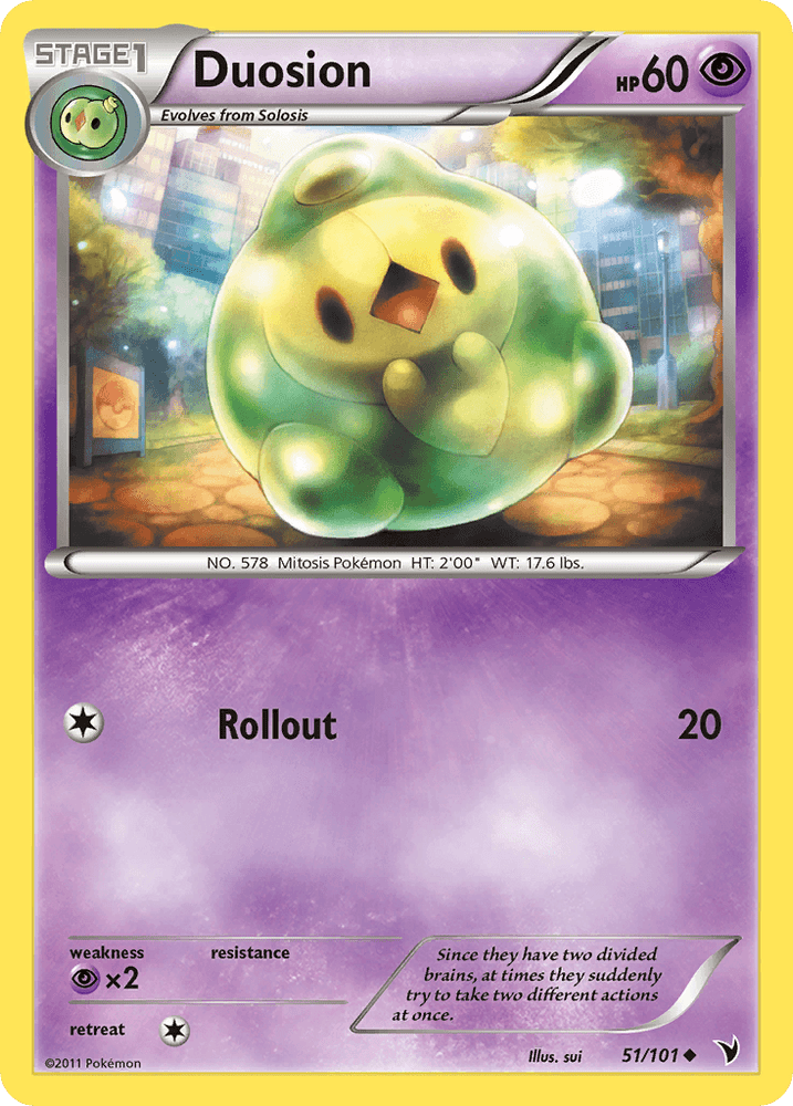 Duosion (51/101) [Black & White: Noble Victories] (Online Only)