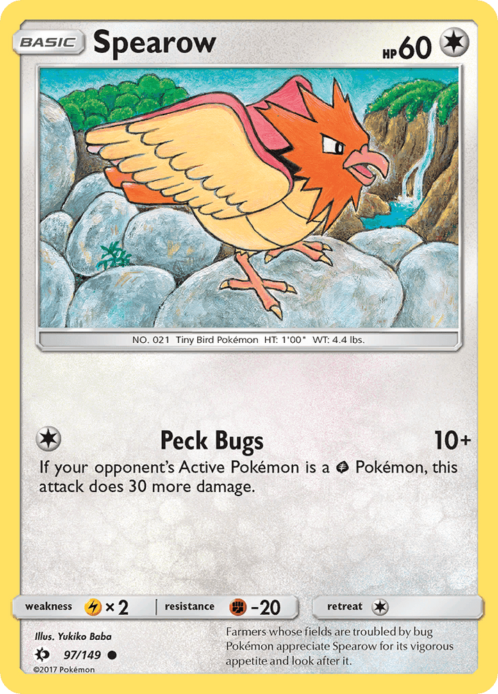 Spearow (97/149) [Sun & Moon: Base Set] (Online Only)
