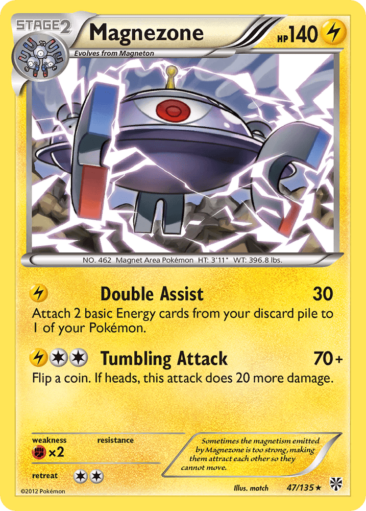 Magnezone (47/135) [Black & White: Plasma Storm] (Online Only)