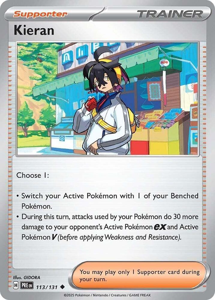 Kieran (113/131) [Scarlet & Violet: Prismatic Evolutions] (Online Only)