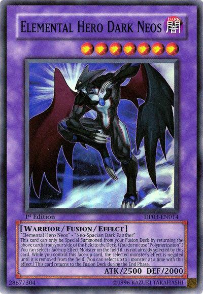Elemental Hero Dark Neos [DP03-EN014] Super Rare (ONLINE ORDER ONLY)