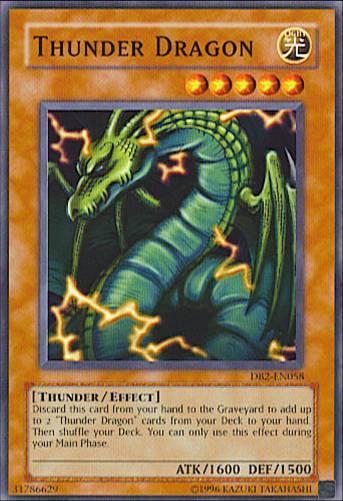 Thunder Dragon [DB2-EN058] Common (ONLINE ORDER ONLY)