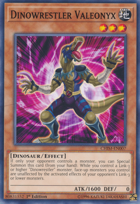Dinowrestler Valeonyx [CHIM-EN007] Common (ONLINE ORDER ONLY)