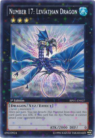 Number 17: Leviathan Dragon [BP01-EN027] Starfoil Rare (ONLINE ORDER ONLY)