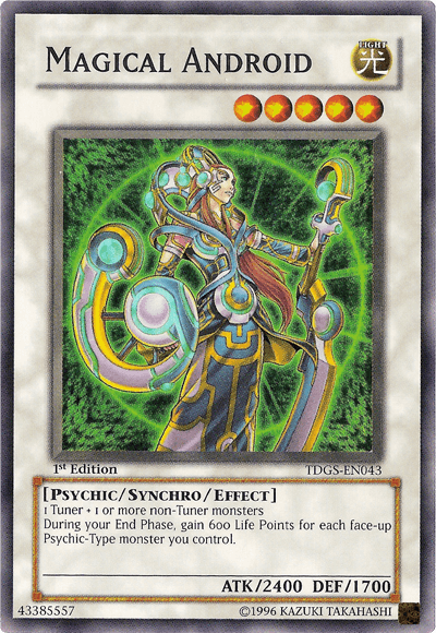 Magical Android [TDGS-EN043] Super Rare (ONLINE ORDER ONLY)