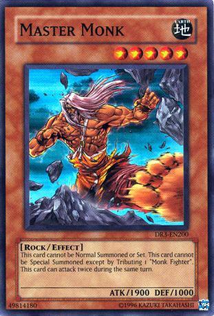 Master Monk [DR3-EN200] Super Rare (ONLINE ORDER ONLY)