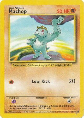 Machop (52/102) [Base Set Unlimited] (Online Only)