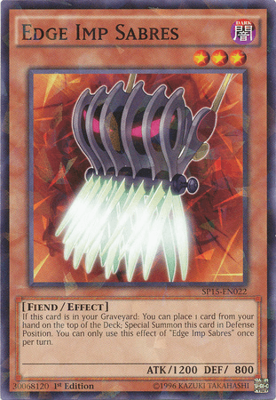 Edge Imp Sabres [SP15-EN022] Shatterfoil Rare (ONLINE ORDER ONLY)