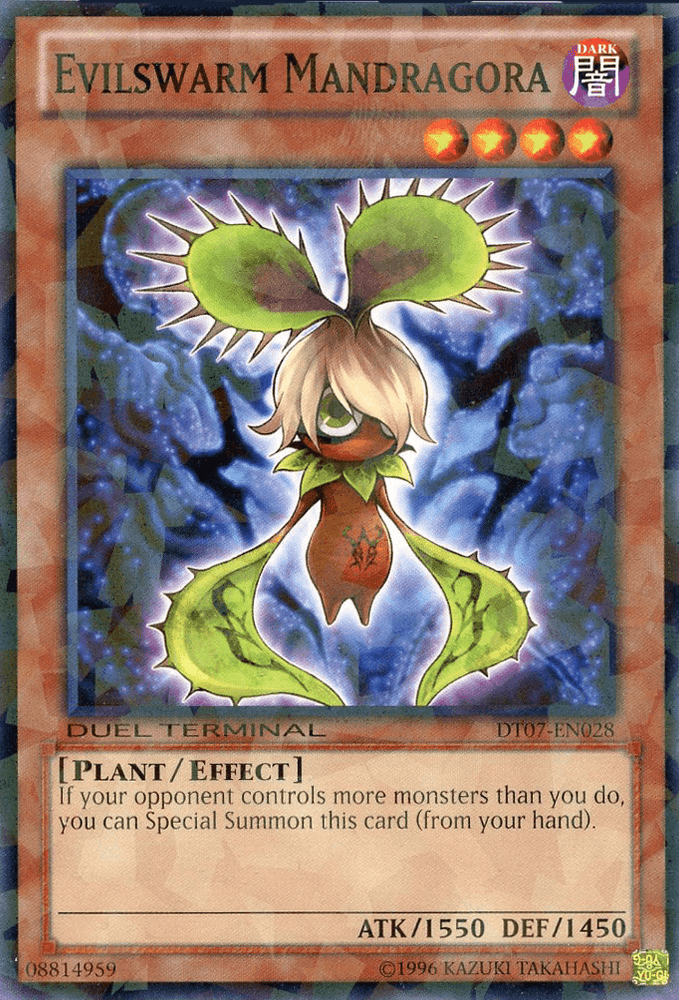 Evilswarm Mandragora [DT07-EN028] Common (ONLINE ORDER ONLY)