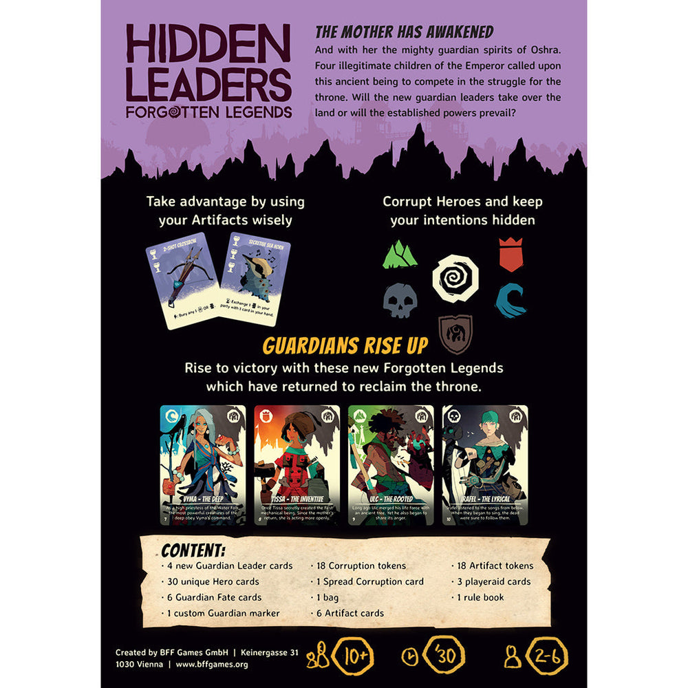 Hidden Leaders: Forgotten Legends (ONLINE ORDER ONLY)