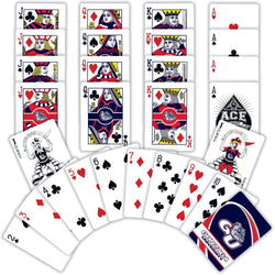 Gonzaga Bulldogs Playing Cards - 54 Card Deck (ONLINE ORDER ONLY)